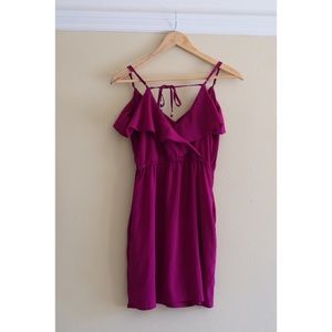 American Eagle purple strappy dress